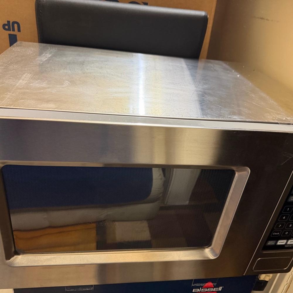 Stainless Steel Microwave